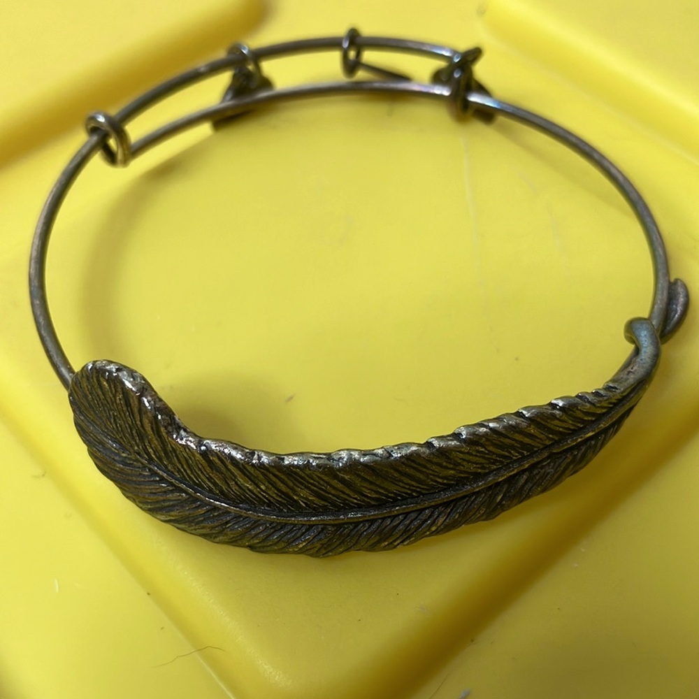 Alex and Ani bracelet Feather